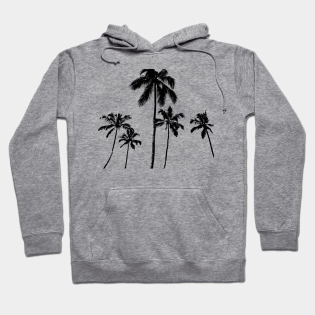 Palm trees Hoodie by peggieprints